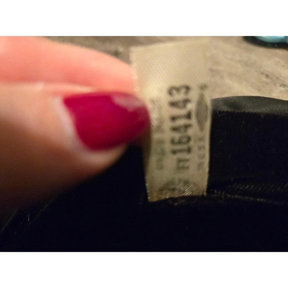 Vintage 1950s Union Made Satin‎ Bow Pillbox Dress Hat Dark Brown Black